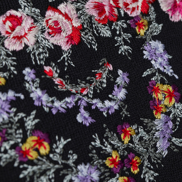 GIAMBATTISTA VALLI X H&M Embroidered Sweatshirt - Picture 3 of 8